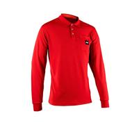 Leatt Polo A Maniche Lunghe Team Red