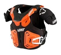 Leatt Fusion 2.0 S18, bambini di gilet di protezione XXL male Nero/Arancione