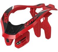 Leatt Protezione Collo 4.5 – Leggero, doppia regolazione toracica – Rosso S/M