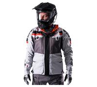 Leatt Rally ADV 7.5 Giacca in tessuto unisex grigio, taglia L