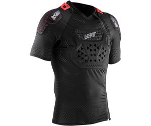 Leatt ReaFlex Stealth Maglietta protettiva, nero, Taglia XS