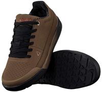 Leatt Scarpe MTB Flat 2.0 con Pattern WaffleGrip PRO, Ciclismo Uomo, Marrone, 44 EU