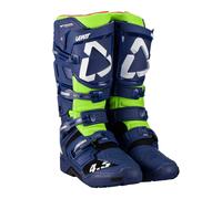 Leatt Stivali Enduro 2024 Taglia 4.5 Blu Motocross MX Quad ATV Off Road
