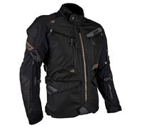 Leatt Adventure MultiTour 7.5, giacca tessile impermeabile 3XL male Nero/Grigio