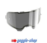 LEATT Velocità 6.5 Motocross MX Mascherina Lente - Grigio Chiaro
