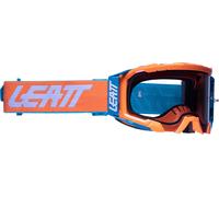 Leatt Velocity 5.5 Frame Occhiali da motocross, blu-arancione per maschi