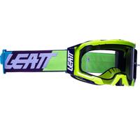 Leatt Maschera per motocross e bici Velocity 5.5 - Neon Giallo, lenti Grigio Chiaro 58%