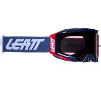 Leatt Velocity 5.5 Graphene, occhiali Taglia unica male Grigio Scuro/Rosso Fucsia-Fumé