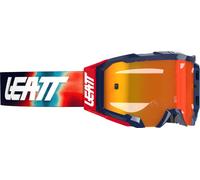 Leatt Velocity 5.5 Iriz, occhiali a specchio male Blu Scuro/Rosso/Turchia Rosso A Specchio