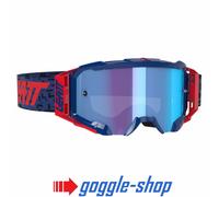 LEATT VELOCITY 5.5 Motocross MX Occhiali - Iriz Reale / Lenti Blu