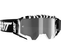 Leatt Velocity 5.5 Occhiali da motocross, Bianco/nero, Taglia unica