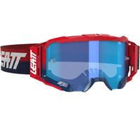 Leatt Velocity 5.5 Occhiali da motocross, rosso/blu, Taglia unica