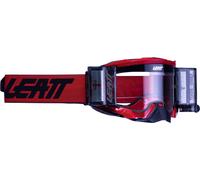 Leatt Velocity 5.5 Roll-Off Occhiali da motocross, rosso per maschi