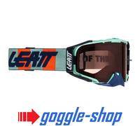 Leatt Velocity 6.5 Motocross Mx Goggles - Ice / Rose Lens