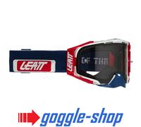 Leatt VELOCITY 6.5 Motocross MX Occhiali - Peperoncino/Grigio Chiaro Lente