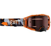 Leatt Velocity 6.5 Occhiali da motocross, Arancione/Nero, Taglia unica