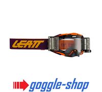 Leatt VELOCITY 6.5 Scivolamenti Occhiali Motocross MX - Indigo Arancione Viola