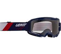 Leatt Vizion 2.5 Dots Occhiali da motocross, blu/bianco/rosso, Taglia unica
