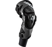 Leatt X-Frame Hybrid, ginocchiere XXL male Nero/Grigio Scuro