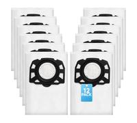 Leavans 12 sacchetti per aspirapolvere KFI 357 per Kärcher WD2Plus/WD3/KWD1-3/MV