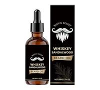 Leave-In Beard Conditioner Oil - Softening Beard Oil | 30ml Moisturizing Grooming Solution for Men Husbands, Smooths, Nourishes, Strengthens Facial Hair, Daily Use Home Travel Weekend
