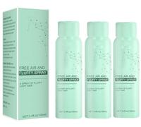 Leave-in Dry Hair Spray Oil Control, Fluffy Volumizing Hair Spray, Magic Dry Hair Spray, Long-Lasting Volume and Fullness Cleansing Hair Volumizer (3pcs)