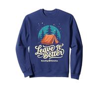 Leave It Better Scouting America - Tenda da Campeggio con Stelle Felpa