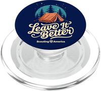 Leave It Better Scouting America - Tenda da campeggio con stelle PopSockets PopGrip per MagSafe