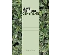 LEAVE NO STONE UNTURNED: Writing Journal | Professional | Motivation | 120 Pages | Diary Writing | Notes