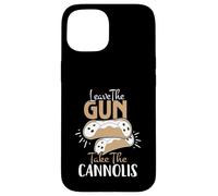 Leave the Gun, Take the Cannolis, citazione classica con stile Custodia per iPhone 15