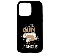 Leave the Gun, Take the Cannolis, citazione classica con stile Custodia per iPhone 15 Pro Max