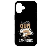 Leave the Gun, Take the Cannolis, citazione classica con stile Custodia per iPhone 16