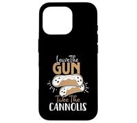 Leave the Gun, Take the Cannolis, citazione classica con stile Custodia per iPhone 16 Pro