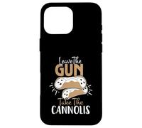 Leave the Gun, Take the Cannolis, citazione classica con stile Custodia per iPhone 16 Pro Max
