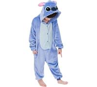 LeaveLive Bambini Animale Onesies Halloween Cosplay Costume Pigiama (kidsblue-105)