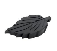 Leaves Shaped Door Stopper, Flexible Wedge Protector, Anti-Slip Design, Damage Prevention Blocker, Cute Decorative Style, for Home Dorm Living Room Bedroom Use, 3,62 x 1,77 x 0,79 pollici