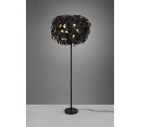 LEAVY PIANTANA BASE METALLO NERO CON FOGLIE LAVABILI NERO E ORO H. 180CM 3 LUCI ATTACCO E14
