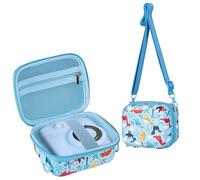 Leayjeen Custodia per fotocamera con stampa istantanea per bambini, compatibile con HiMont/Manttely/CAMCLID/GREENKINDER/Gofunly/Hangrui, regalo di Natale e compleanno per ragazzi e ragazze (solo