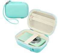 Leayjeen Custodia per fotocamera digitale compatibile con Fleafer/Taichaeu/MythAdore/, con tracolla e maniglia per il trasporto, Verde, M, alla moda