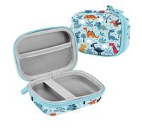Leayjeen Custodia per fotocamera per bambini compatibile con GlobalCrown/Cocopa/GKTZ/Hangrui/BAISIQI/Voltenick/Faburo/COOZi, videocamera per bambini dai 3 ai 12 anni (solo custodia), blu-4, borsa da