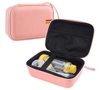 Leayjeen, custodia rigida da viaggio per fotocamera VTech Kidizoom, custodia per fotocamera per bambini, borsa regalo (solo custodia), Raissa metallizzate