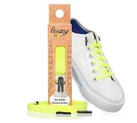 leazy Kids - Lacci elastici per bambini - Lacci piatti ed elastici con gancio - Forniscono una vestibilità perfetta e sicura - Appositamente realizzati per le scarpe da bambini