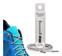 leazy Lacci elastici rotondi rotondi da agganciare, in gomma, senza legatura, vestibilità perfetta e tenuta stabile per lo sport e il tempo libero
