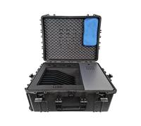 Leba NoteCase Falcon 12 compresse (NCASE-12T-UC-SC), Nero , 12 Tablets