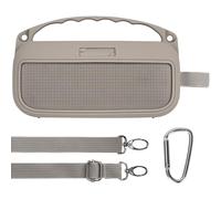 Lebakort Custodia Protettiva in Silicone per Bose SoundLink Flex (2ª Gen) Diffusore Bluetooth portatile con spalline, manico e fibbia da montagna (Marrone terrestre)