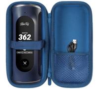 Lebakort Custodia rigida compatibile con Blue Tees Golf Player+altoparlante GPS (custodia blu)