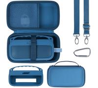 Lebakort Duro Viaggio Caso Custodia e Custodia in Silicone compatibile con Bose SoundLink Flex (2ª Gen) Diffusore Bluetooth Portatile (Blu Crepuscolo)