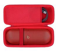 Lebakort Duro Viaggio Caso Custodia per Beats Pill Altoparlante Bluetooth Wireless (Rosso)