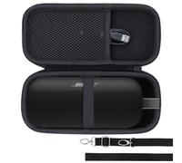 Lebakort Duro Viaggio Caso Custodia per Bose SoundLink Flex (2a Gen) Diffusore Portatile Bluetooth Diffusore Wireless Impermeabile per Esterni (nero)