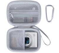 Lebakort Duro Viaggio Caso Custodia per Canon PowerShot SX740/ SX730 / SX720 / SX620 / G7X Fotocamera Digitale Compatta (Grigio)